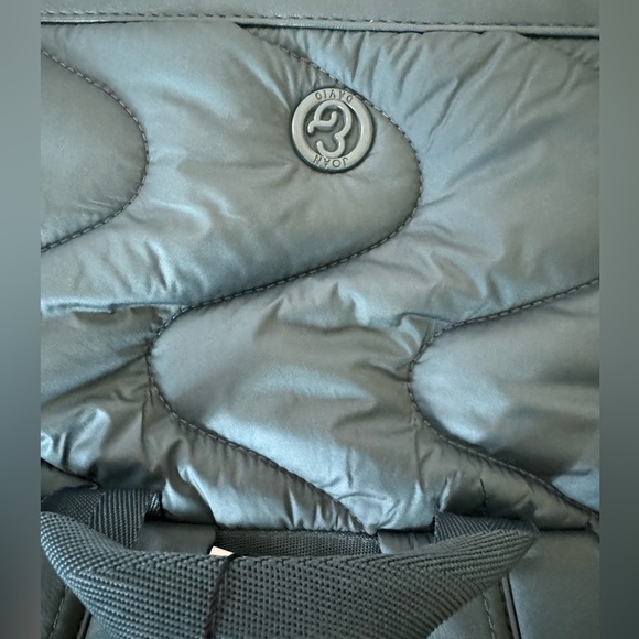 NWT Joan & David The Cosmic 18” wave Quilted Puffer Travel Backpack - Picture 6 of 8